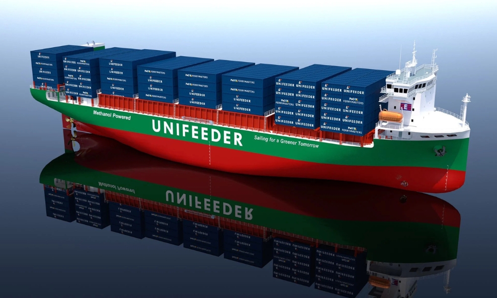 Unifeeder Group to add methanol-capable container feeder duo to European network