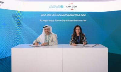 Masdar, CMA CGM ink deal for long-term supply of green alternative bunker fuels