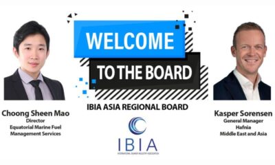 IBIA selects Director of Singapore-based Equatorial Marine Fuel as Asia Regional Board member