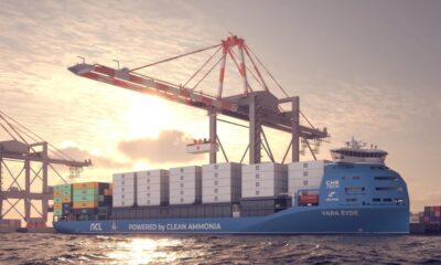 CMB.TECH orders world’s first ammonia-powered container ship from China shipyard