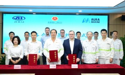 Auramarine, Yiu Lian Dockyards and Guangzhou Jihai ink deal for methanol DF systems