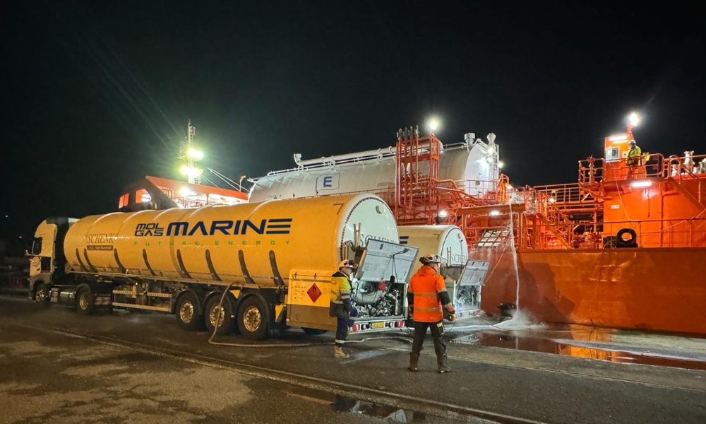Molgas enters Belgium market with inaugural LNG bunkering ops in Zeebrugge, Antwerp 26 Molgas enters Belgium market with inaugural LNG bunkering ops in Zeebrugge, Antwerp