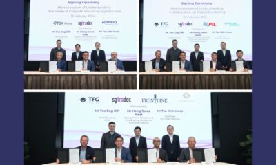 Singapore: MoUs on digital bunkering and eBDN signed at TechWaves conference
