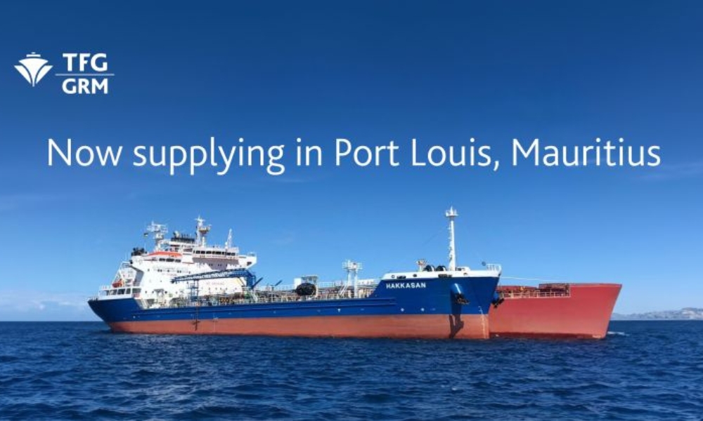 TFG Marine commences bunker supply operation in Port Louis 26 TFG Marine commences bunker supply operation in Port Louis