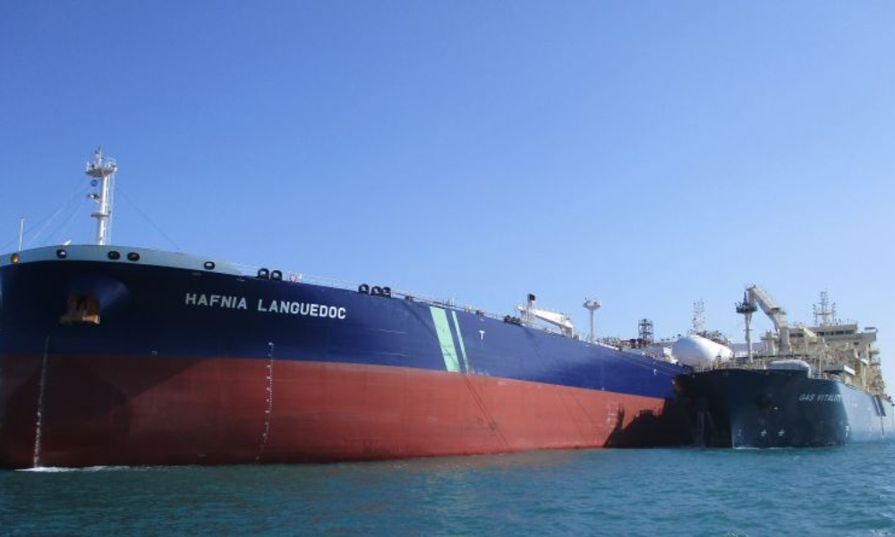 TotalEnergies Marine Fuels achieves milestone with first bunkering op at anchorage 26 TotalEnergies Marine Fuels achieves milestone with first bunkering at anchorage