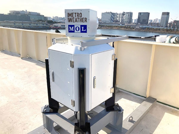 MOL starts trial to test wind measurement device installed on RoRo vessel 