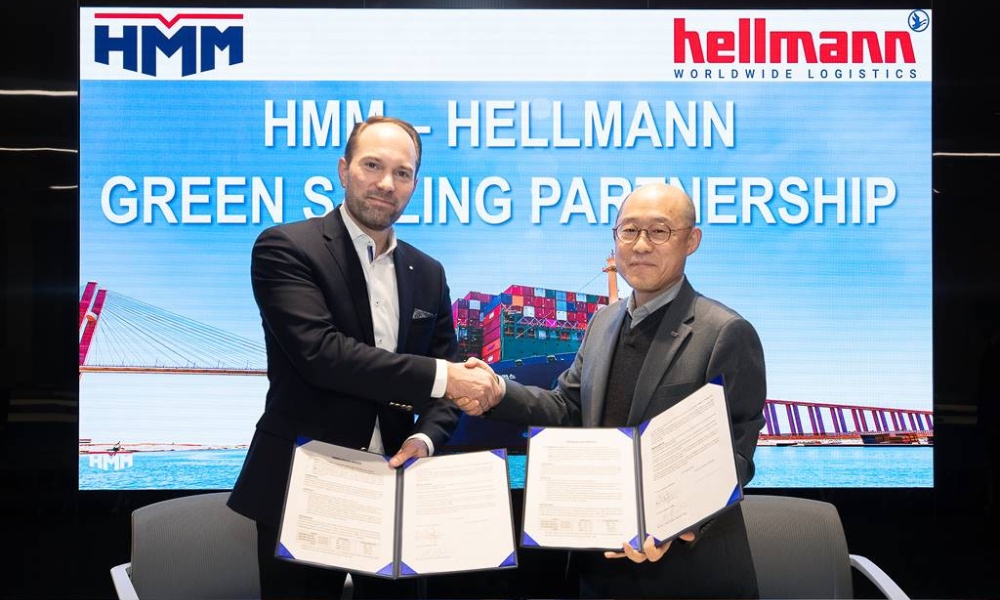 Hellmann joins HMM bio bunker fuel carbon insetting service