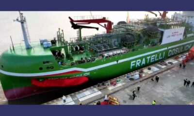Fratelli Cosulich takes delivery of second LNG bunkering vessel “Paolina Cosulich”