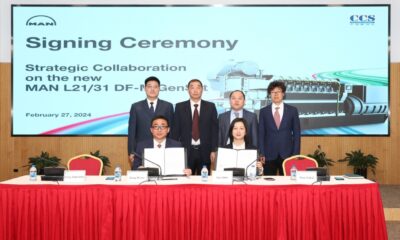 MAN ES, CCS expand agreement to include supporting methanol engine in Chinese market