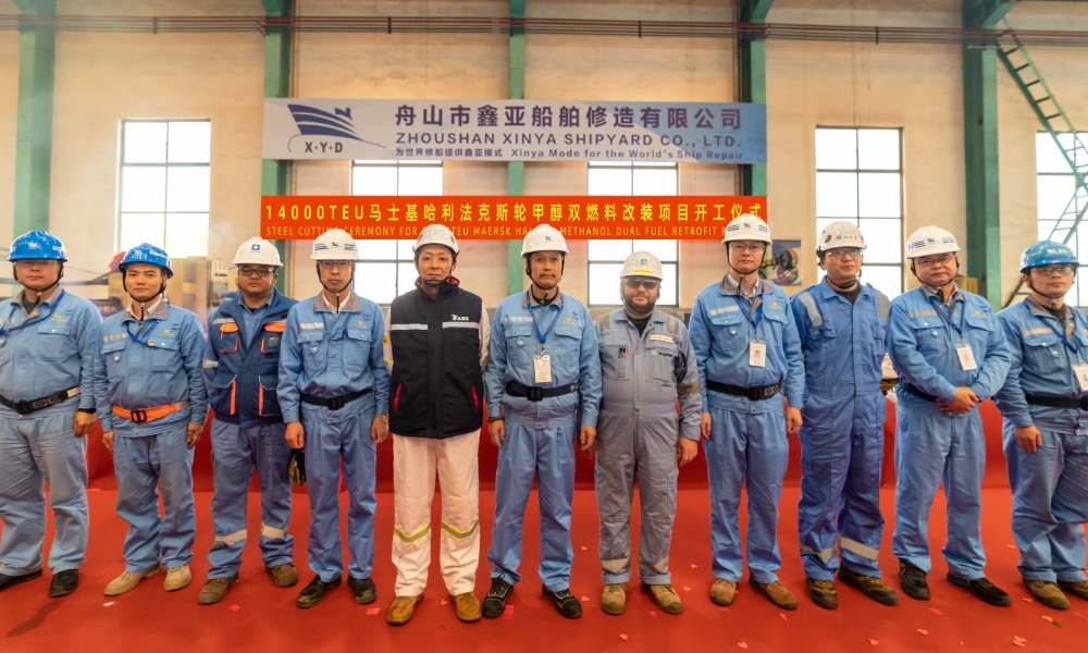 China: Zhoushan Xinya holds ceremony for world’s first methanol engine retrofit 26 China: Zhoushan Xinya holds ceremony for world’s first methanol engine retrofit