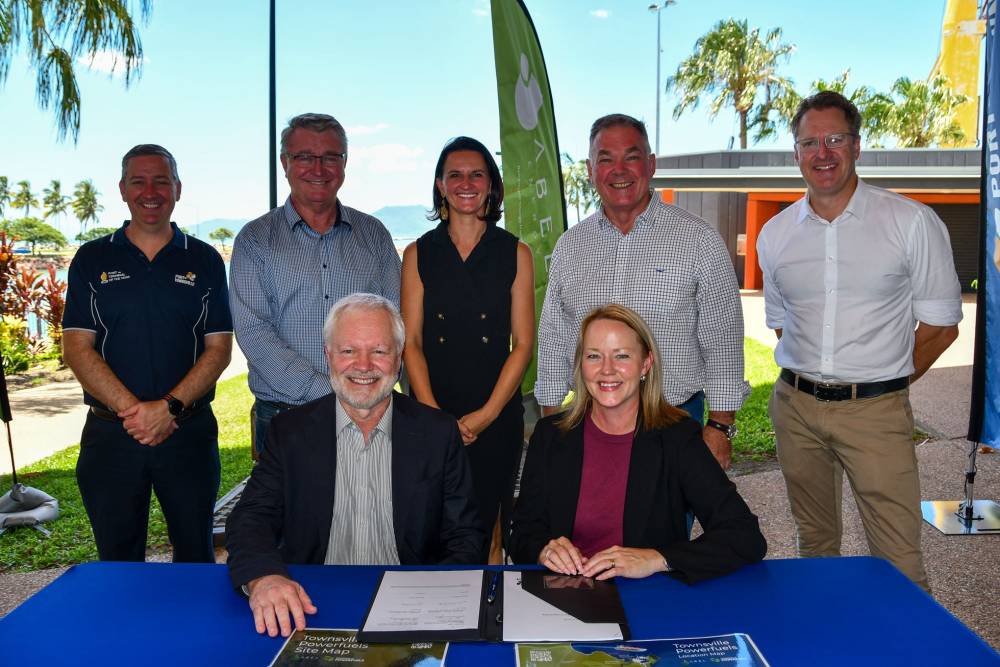 Abel Energy and the Port of Townsville signed a Memorandum of Understanding (MOU)