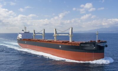 Carras “Aquataurus” bulker becomes world’s first vessel to receive ABS Biofuel-1 notation