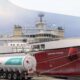 Glander and CEPSA supply B100 bunker fuel to seismic survey vessel in Algeciras