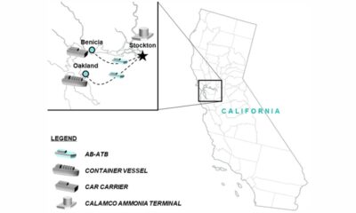 Maritime industry players to conduct joint feasibility study of ammonia bunkering in US West Coast
