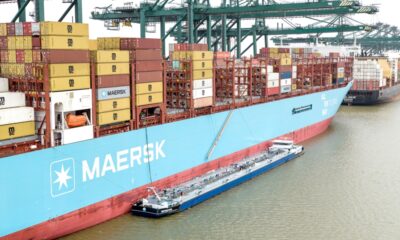 “Ane Maersk” completes its first methanol bunkering op in European waters