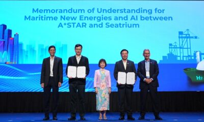 SMW 2024: Seatrium, A*STAR to explore new energies and AI for offshore and marine uses