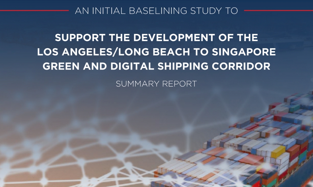 SMW 2024: Singapore, LA, Long Beach reveal future demand for green bunker fuels on shipping corridor in new study