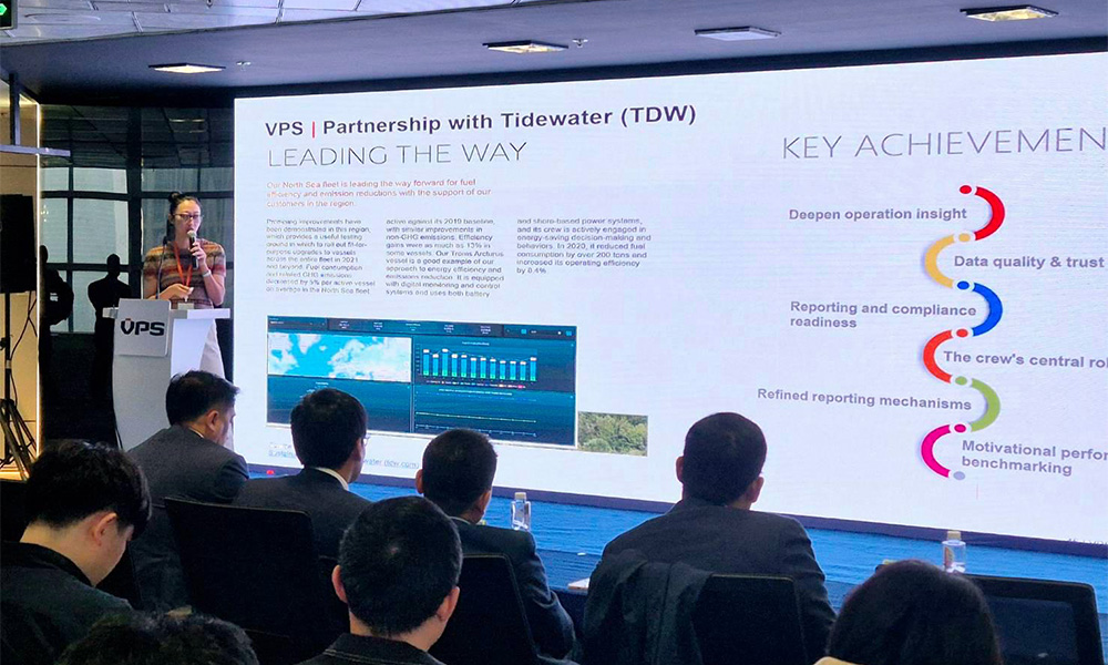 VPS updates Chinese shipping sector on bunker fuel quality, new fuels, and decarbonisation challenges 29 Li Ting, Decarbonisation Advisor, VPS