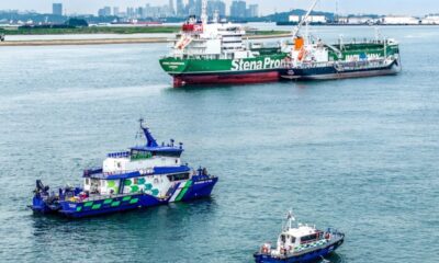 Singapore reaches new milestone with methanol bunkering op of “Stena Prosperous”