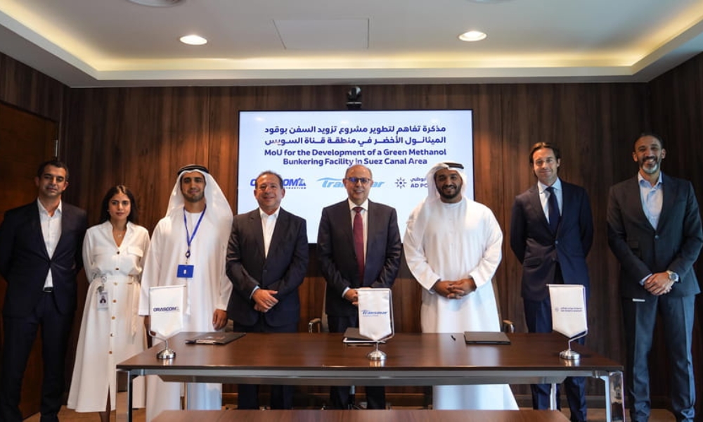 Consortium inks MoU for facility in Egypt to produce green methanol bunker fuel
