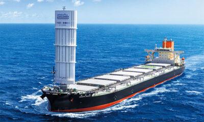MOL to install wind propulsion system on seven newbuildings