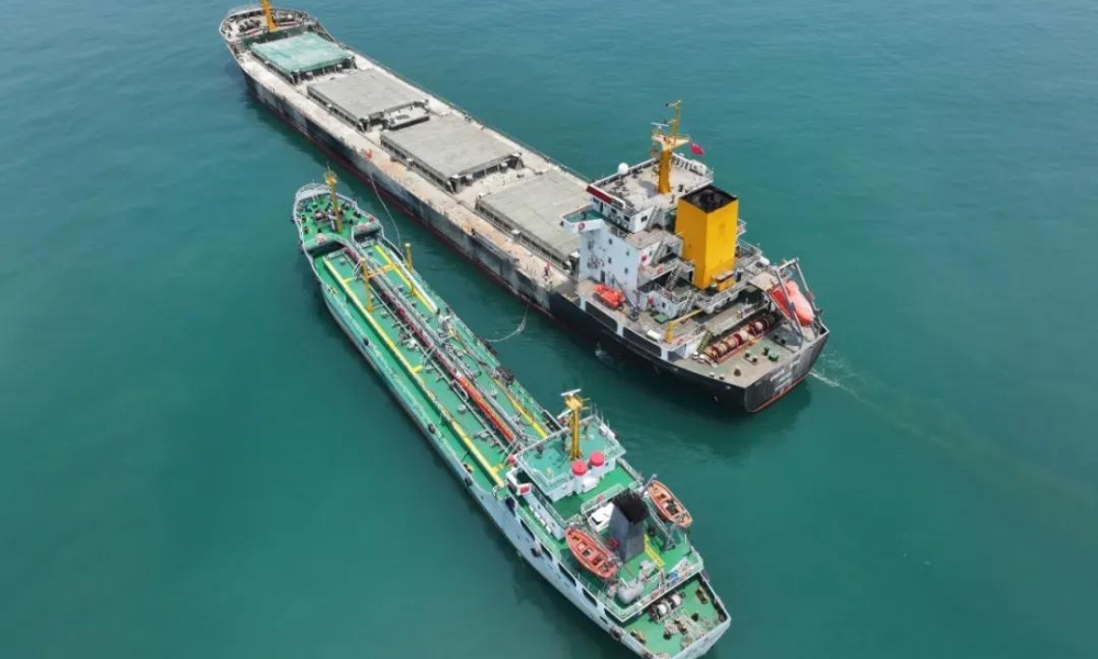 PetroChina completes its first bonded bunkering operation in Hainan