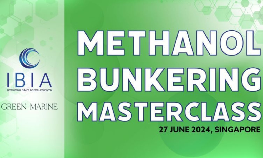 IBIA to host Methanol Bunkering Masterclass on 27 June in Singapore