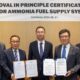 HD KSOE receives LR AiP for ammonia fuel supply system