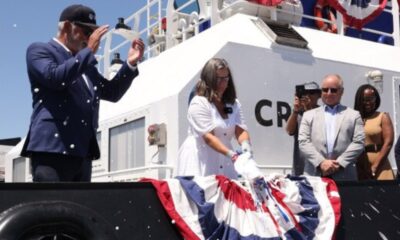 Crowley christens US first fully electric tugboat “eWolf” at Port of San Diego