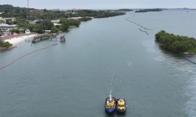 Singapore oil spill: Minister refutes claim that contractor was slow in preventing further spillag