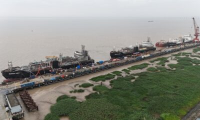 Seaspan Energy launches third LNG bunkering vessel “Seaspan Baker”