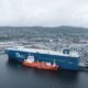 UECC “Auto Achieve” receives first LNG bunker fuel delivery by barge in home country