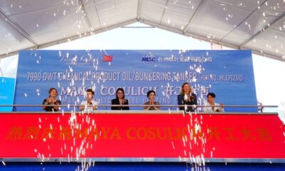 Steel cutting begins on Fratelli Cosulich methanol dual-fuel bunker tanker