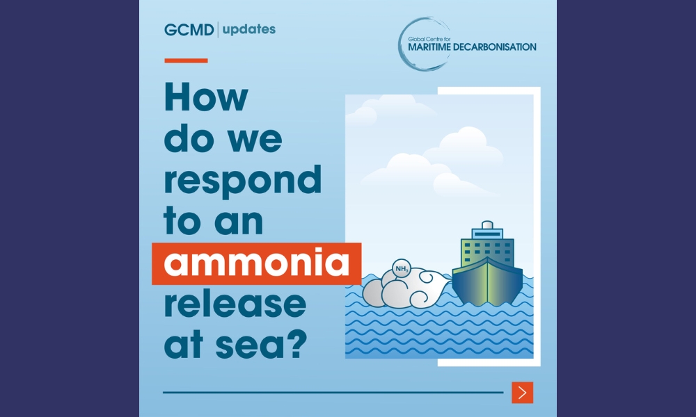GCMD in midst of developing emergency response plan for ammonia STS ops 26 GCMD in midst of developing emergency response plan for ammonia STS ops