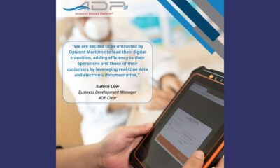 Singapore-based Opulent Maritime selects ADP Clear e-BDN solution