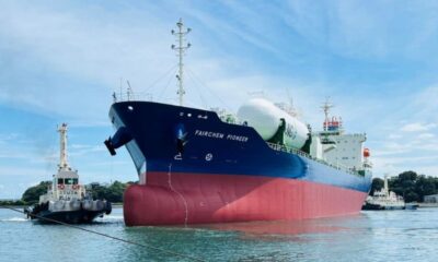 Fairfield Chemical Carriers welcomes second LNG dual-fuel vessel to its fleet