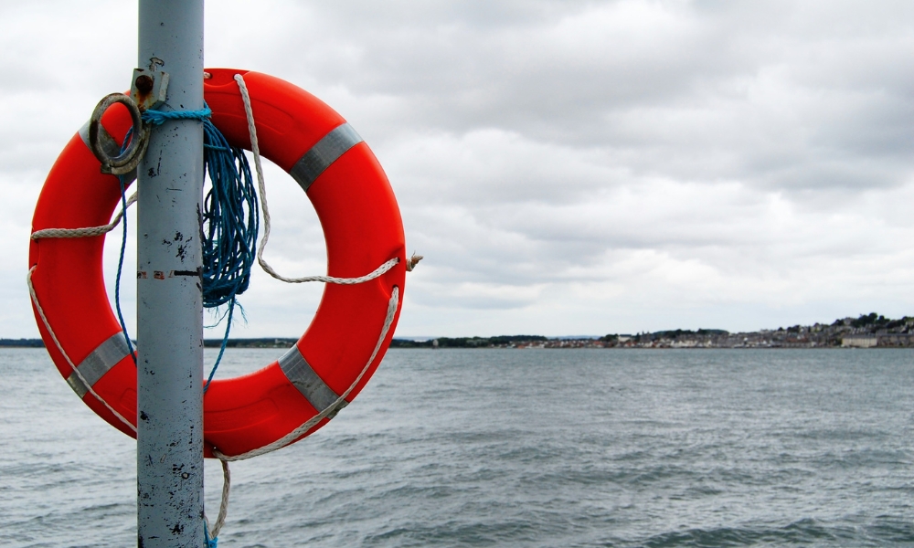MPA: Fire breaks out on two ships near Pedra Branca, search and rescue underway 26 Life preserver float rescue by Jude Mack on Unsplash