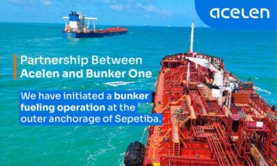 Acelan, Bunker One launch physical bunker fuel supply in Sepetiba outer anchorage