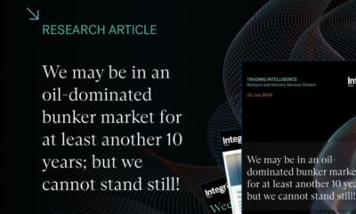 Integr8: Oil-dominated bunker market for at least another 10 years but industry cannot stand still