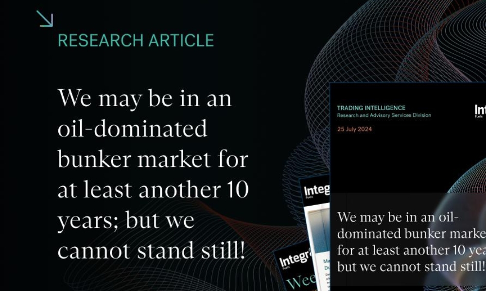 Integr8: Oil-dominated bunker market for at least another 10 years but industry cannot stand still