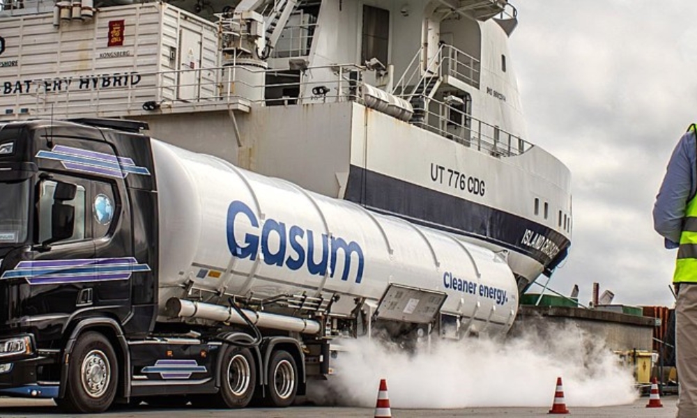 Gasum supplies Equinor platform supply vessel with bio-LNG bunker fuel