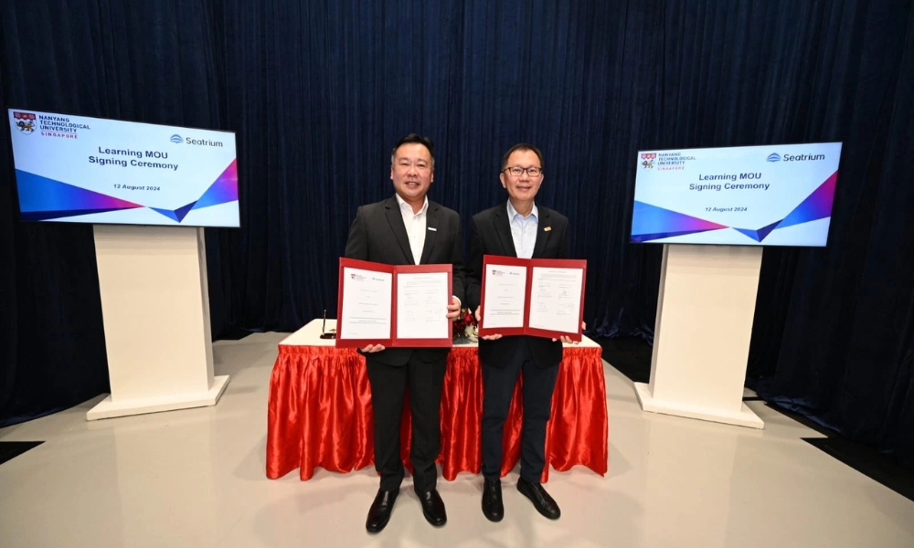 Seatrium, NTU to advance research on ammonia and marine electrification 26 Seatrium, NTU to advance research on ammonia and marine electrification