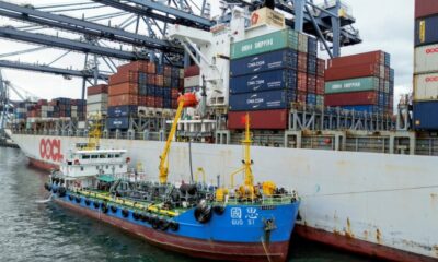 Chimbusco supplies B24 bio bunker fuel to OOCL vessel in Hong Kong
