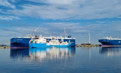 Vehicle manufacturers join UECC bioLNG bunker fuel programme