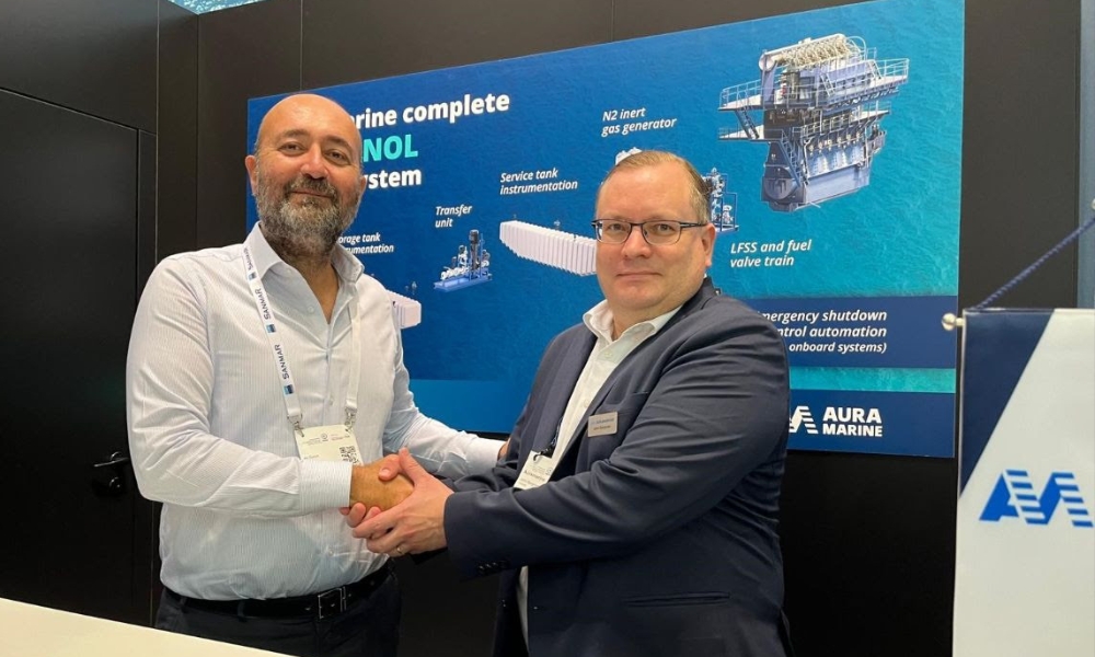 Sanmar Shipyards chooses Auramarine methanol supply systems for tug duo 26 Sanmar Shipyards chooses Auramarine methanol supply systems for tug duo