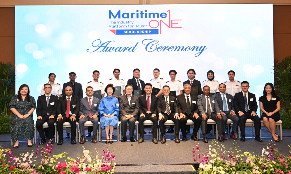 Singapore: 63 MaritimeONE and 10 Tripartite Maritime Scholarships awarded