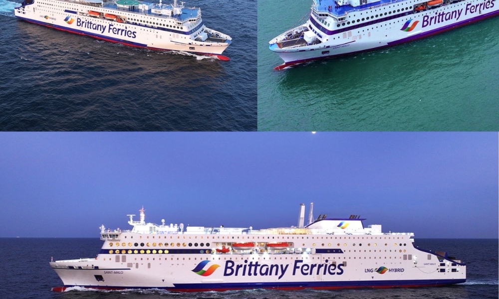 Brittany Ferries LNG-electric hybrid vessel “Saint-Malo” undergoes sea trials