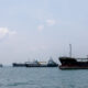 Singapore bunker tankers and sky