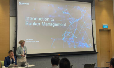 StormGeo markets Bunker Management module at Singapore event