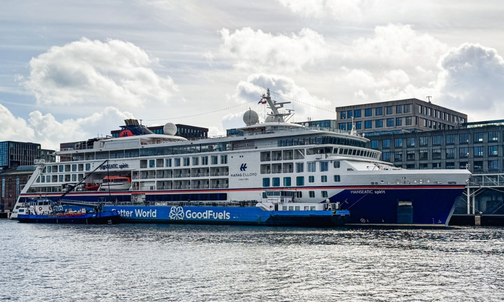 Hapag-Lloyd Cruises achieves milestone with biofuel bunkering, shore power testing 26 Hapag-Lloyd Cruises achieves milestone with biofuel bunkering, shore power testing